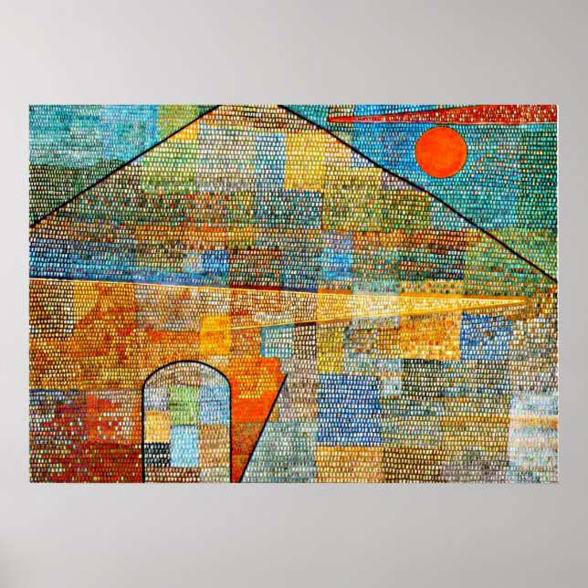 Póster Klee - Ad Parnassus (Frente)