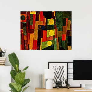 Póster Klee - Al estilo de Kairouan,