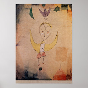 Póster Klee - Angelus Descendens