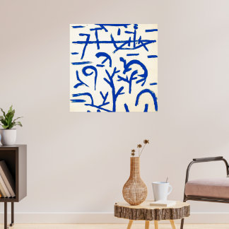 Póster Klee - Barcos en la inundación