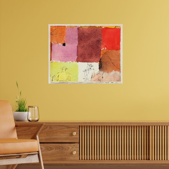 Póster Klee - Composición con Figuras, (Salón 2)