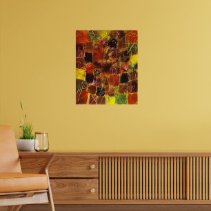 Póster Klee - Composición Cósmica