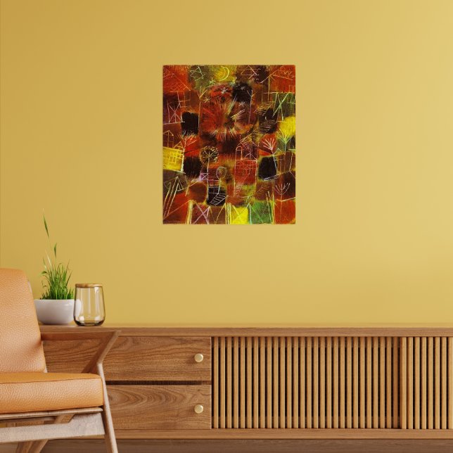 Póster Klee - Composición Cósmica (Salón 2)