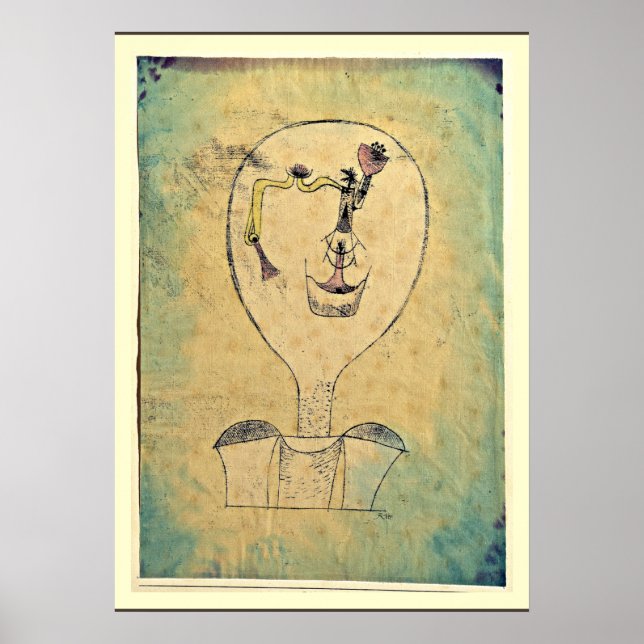 Póster Klee - El comienzo de una sonrisa (Frente)