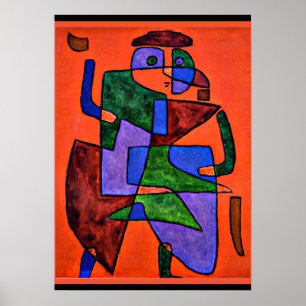 Póster Klee - El hombre futuro