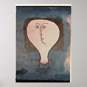 Póster Klee - El miedo a un Chica