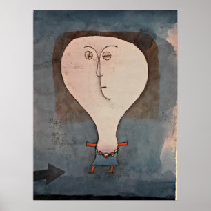 Póster Klee - El miedo a un Chica