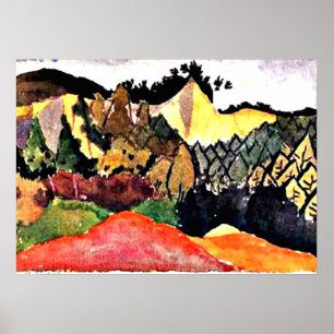 Póster Klee - En la cantera