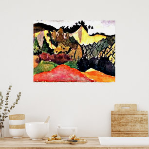 Póster Klee - En la cantera