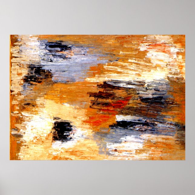 Póster Klee - En las nubes (Frente)