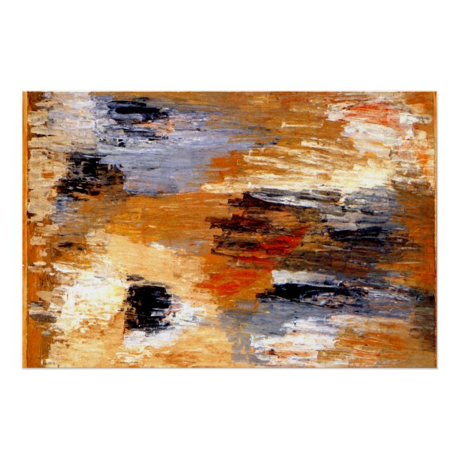 Póster Klee - En las nubes (Anverso)