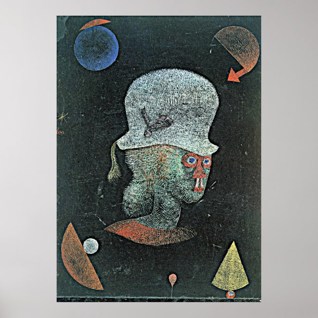 Póster Klee - Fantasía Astrológica (Frente)