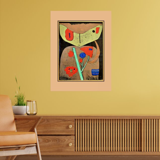Póster Klee - Figura del Teatro Oriental (Salón 2)