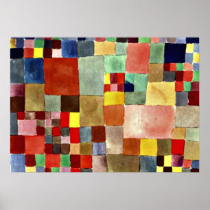 Póster Klee: Flora en arena