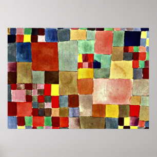 Póster Klee - Flora en arena