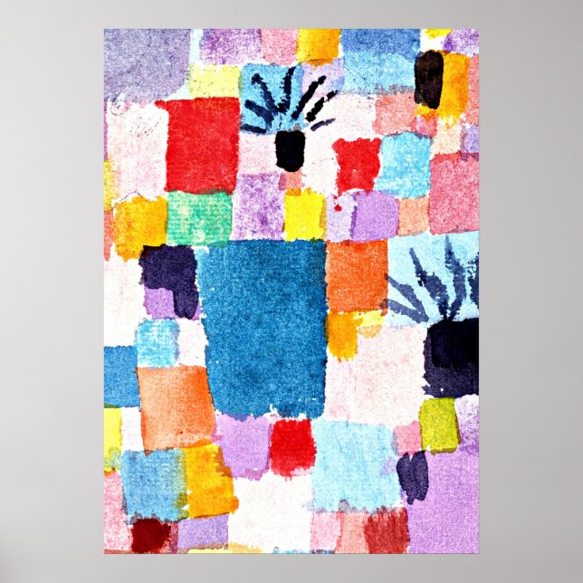 Póster Klee - Jardines del Sur (Frente)
