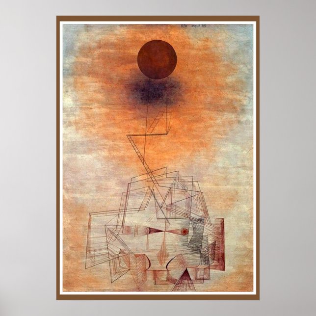 Póster Klee - Límites del Intelecto (Frente)