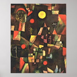 Póster Klee - Luna llena