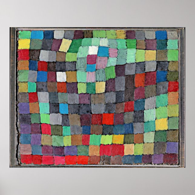 Póster Klee - May Picture, abstract art, (Frente)