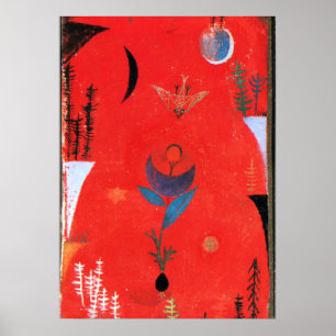 Póster Klee - Mito de las flores