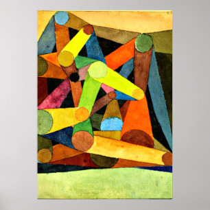 Póster Klee - Montaña Abierta