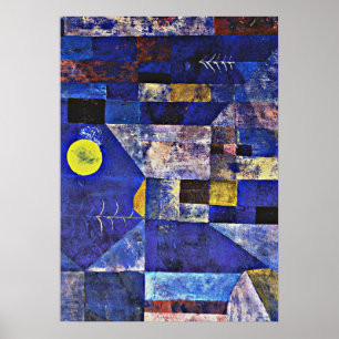 Póster Klee - Moonlight