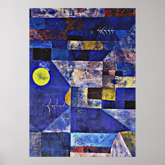 Póster Klee - Moonlight (Frente)