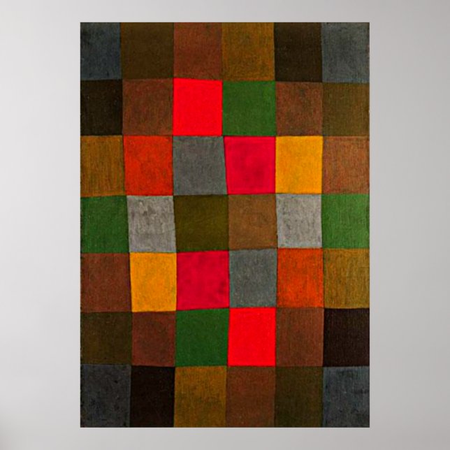 Póster Klee - Nueva armonía (Frente)