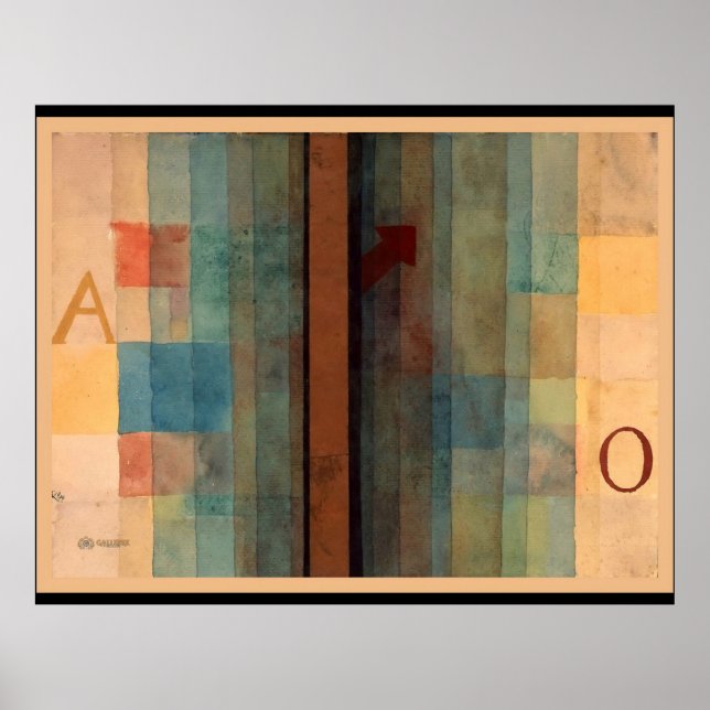 Póster Klee - Ouverture (Frente)