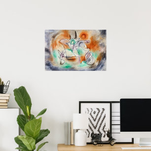 Póster Klee - Perro Aullador
