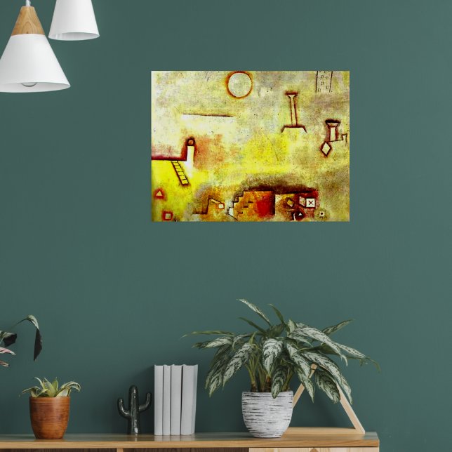 Póster Klee - Reconstrucción (Salón 1)