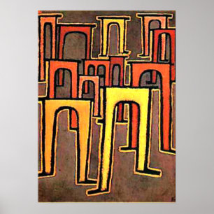 Póster Klee - Revolución del viaducto