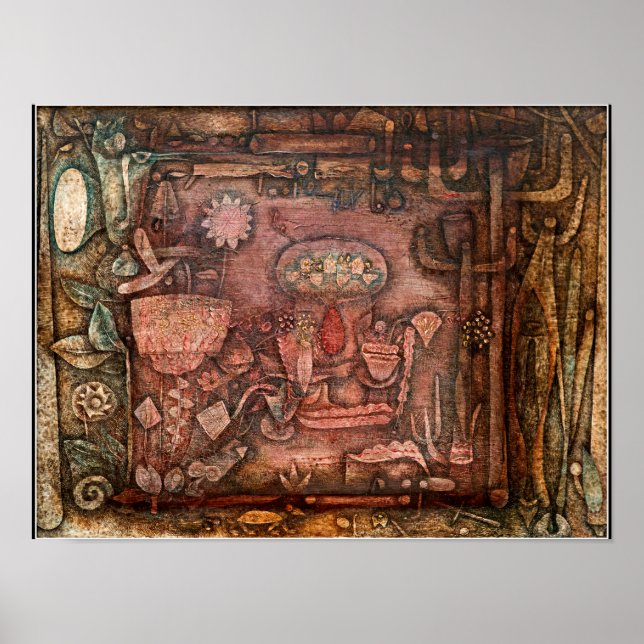 Póster Klee - Teatro Botánico (Frente)