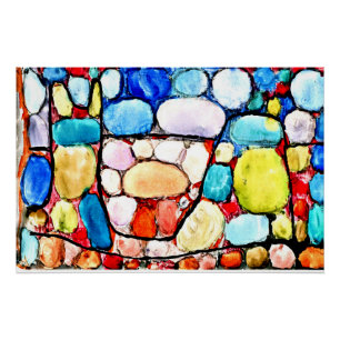 Póster Klee - Tesoro sobre el suelo