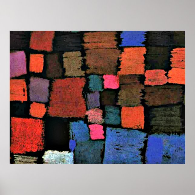 Póster Klee - Viene a la flor (Frente)