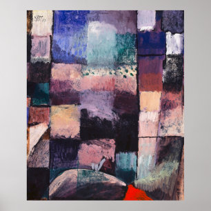 Póster Klee's About a Motif from Hammamet