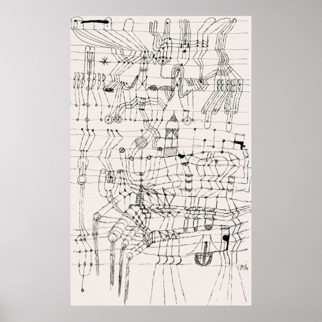 Póster Klee's Knots (Frente)