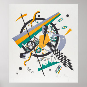Póster Kleine Welten IV de Kandinsky