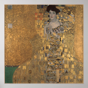Póster Klimt: Adele Bloch-Bauer I, 1907