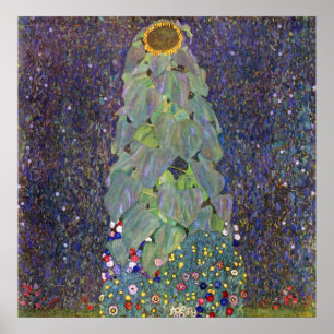 Póster Klimt ~ Eso es Sonnenblume