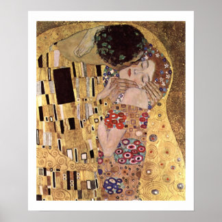 Póster Klimt Gustav ~ el Poster de Kiss