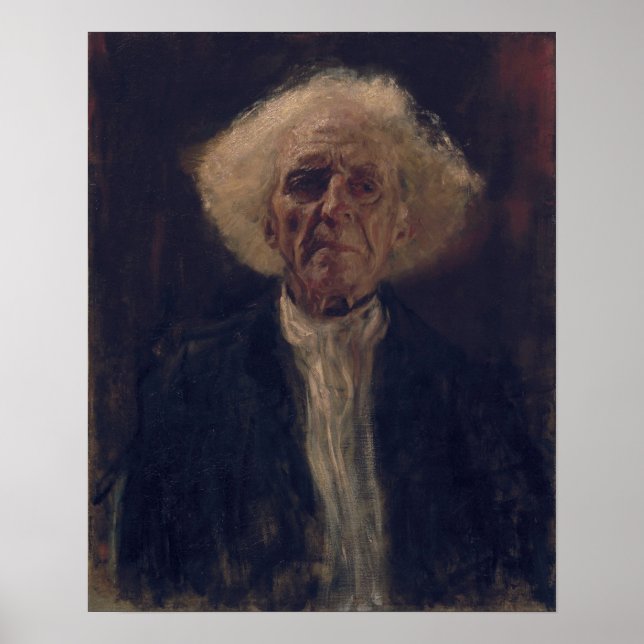 Póster Klimt - Hombre Ciego (Frente)