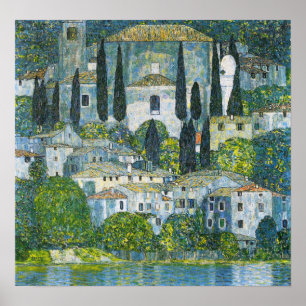 Póster Klimt - Iglesia En Cassone 1913