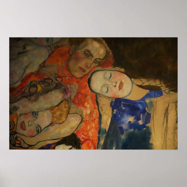 Póster Klimt - La novia de 1917 (Frente)