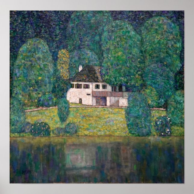 Póster Klimt - Litzbergkeller 1915 (Frente)