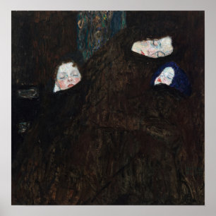 Póster Klimt - Mother With Two Children (Family)