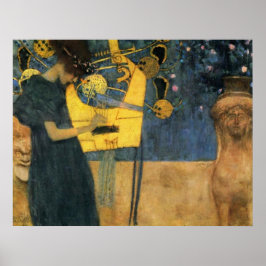 Póster Klimt - Música