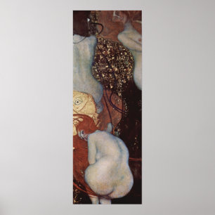 Póster Klimt, poster del Goldfish de Gustavo