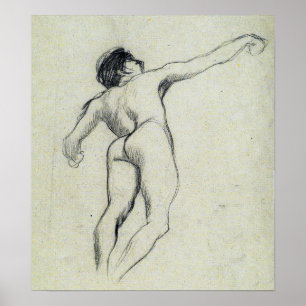 Póster Klimt - Vista inferior flotante
