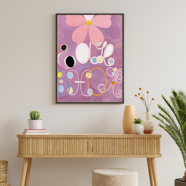 Póster Klint - El décimo mayor número 5 - Adultos, 1907 (Hilma af Klint)